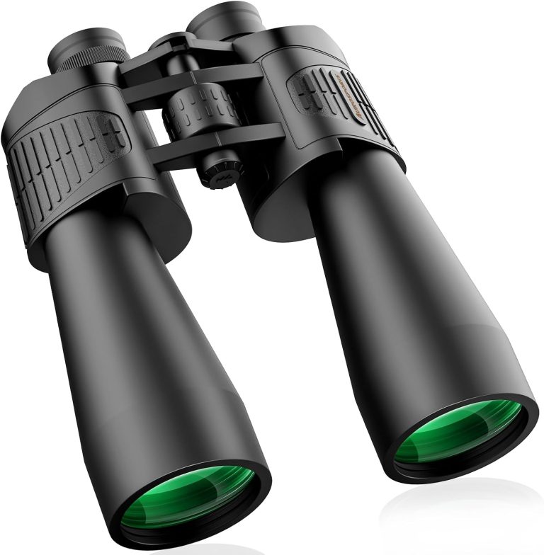 Jumelles Aurosports 20x70 pour adultes haute puissance, vision claire en faible luminosité, prisme BAK4 grande vue pour l’observation des oiseaux, la chasse et les voyages