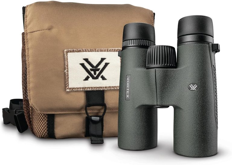 Vortex Optics Triumph HD Jumelles 10x42, châssis polycarbonate blindé caoutchouc, étanches et antibuée, avec harnais GlassPak et sangle de cou